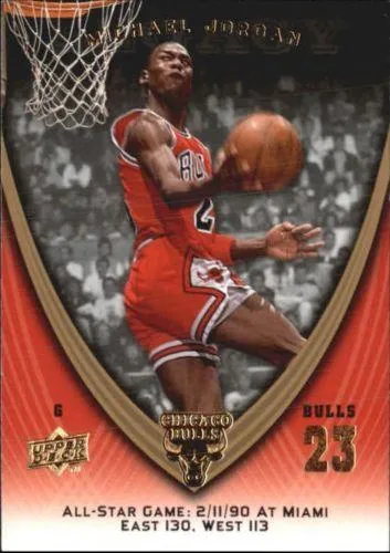 2008-09 Upper Deck Michael Jordan Legacy Collection Michael Jordan #1115 card image