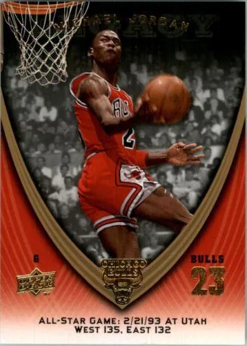 2008-09 Upper Deck Michael Jordan Legacy Collection Michael Jordan #1118 card image