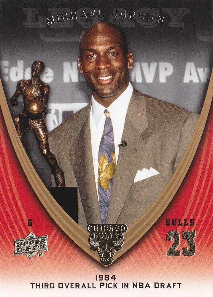 2008-09 Upper Deck Michael Jordan Legacy Collection Michael Jordan #1128 card image