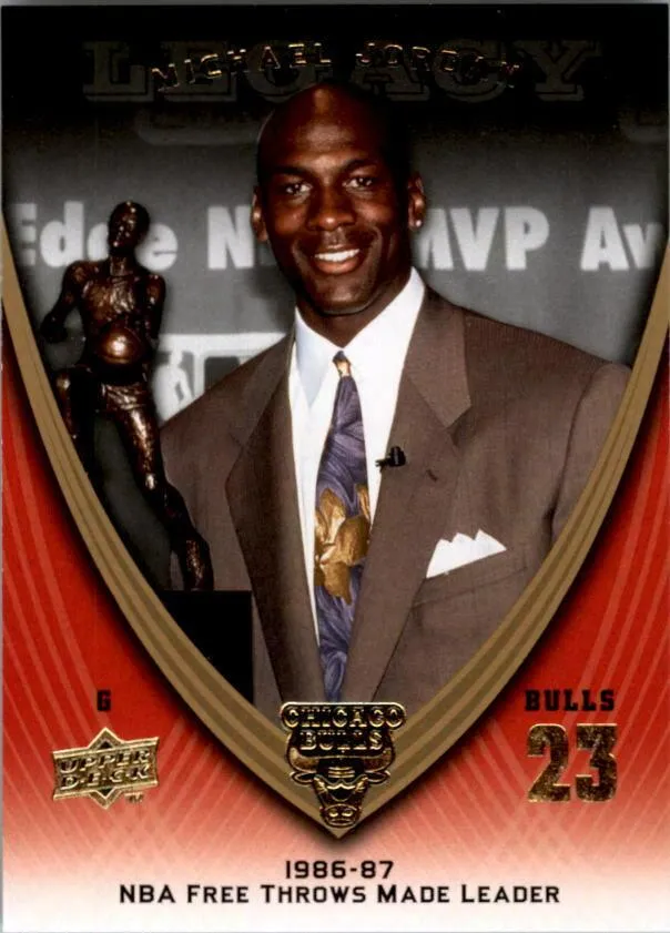 2008-09 Upper Deck Michael Jordan Legacy Collection Michael Jordan #1131 card image