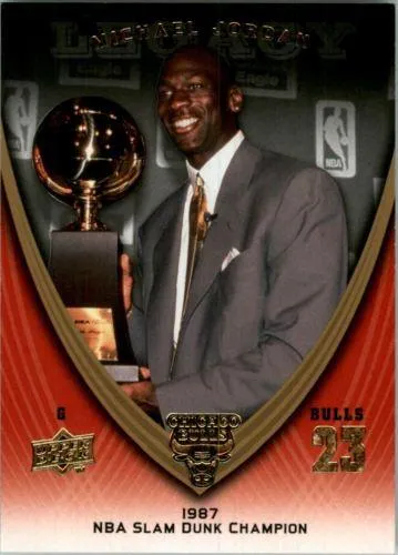 2008-09 Upper Deck Michael Jordan Legacy Collection Michael Jordan #1133 card image