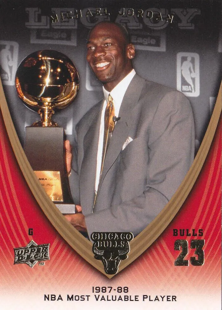 2008-09 Upper Deck Michael Jordan Legacy Collection Michael Jordan #1139 card image