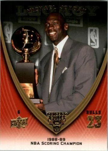 2008-09 Upper Deck Michael Jordan Legacy Collection Michael Jordan #1141 card image