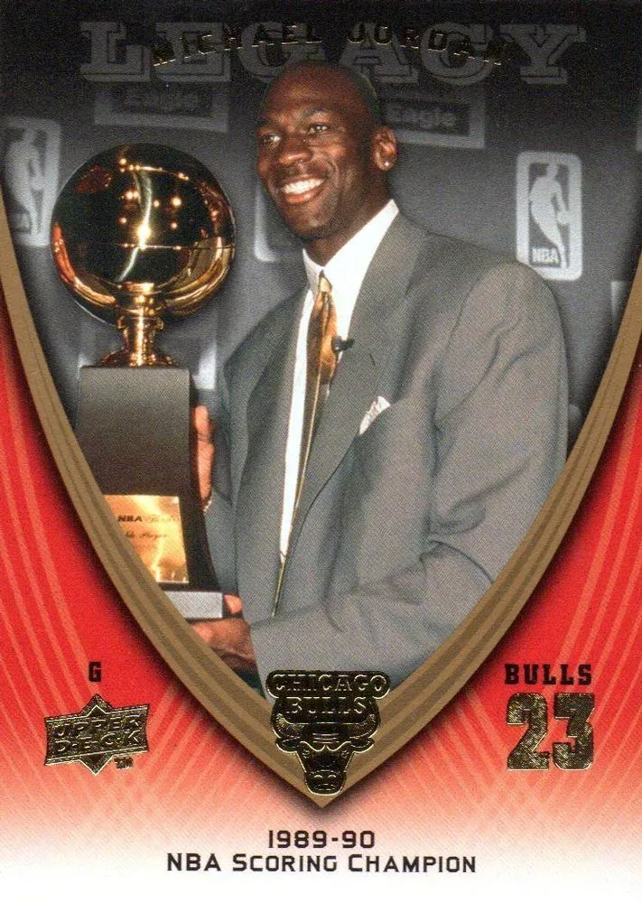 2008-09 Upper Deck Michael Jordan Legacy Collection Michael Jordan #1143 card image