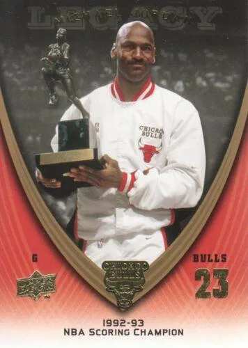 2008-09 Upper Deck Michael Jordan Legacy Collection Michael Jordan #1152 card image