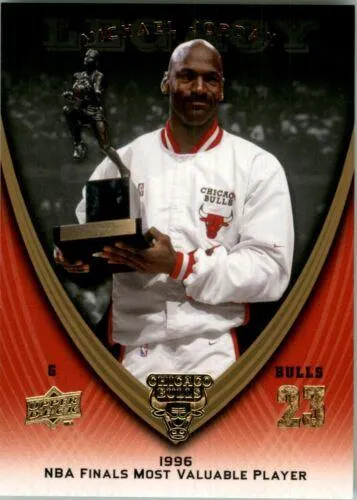2008-09 Upper Deck Michael Jordan Legacy Collection Michael Jordan #1156 card image