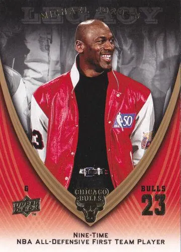 2008-09 Upper Deck Michael Jordan Legacy Collection Michael Jordan #1165 card image