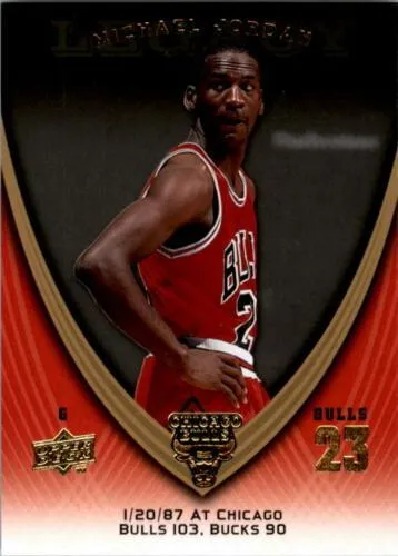 2008-09 Upper Deck Michael Jordan Legacy Collection Michael Jordan #137 card image