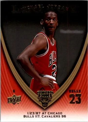 2008-09 Upper Deck Michael Jordan Legacy Collection Michael Jordan #138 card image