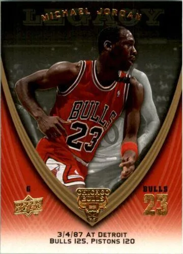 2008-09 Upper Deck Michael Jordan Legacy Collection Michael Jordan #157 card image