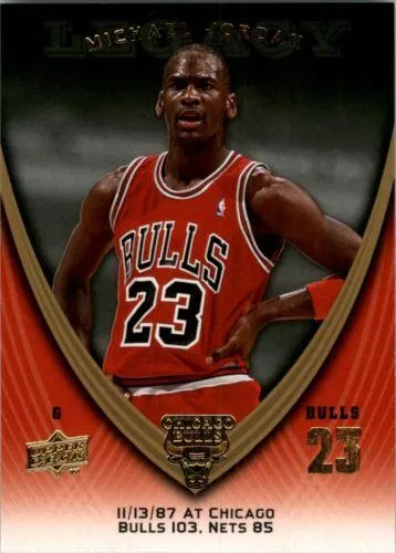 2008-09 Upper Deck Michael Jordan Legacy Collection Michael Jordan #186 card image