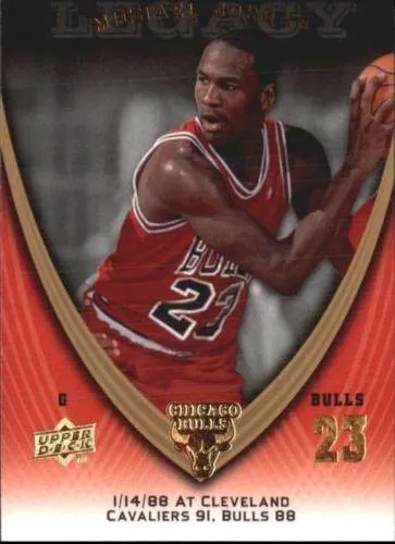 2008-09 Upper Deck Michael Jordan Legacy Collection Michael Jordan #215 card image