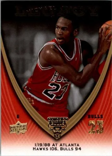 2008-09 Upper Deck Michael Jordan Legacy Collection Michael Jordan #218 card image