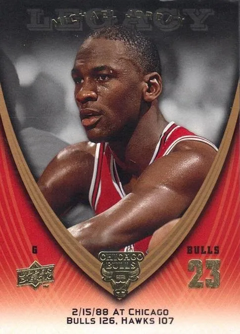 2008-09 Upper Deck Michael Jordan Legacy Collection Michael Jordan #232 card image
