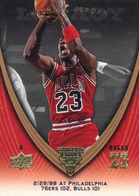 2008-09 Upper Deck Michael Jordan Legacy Collection Michael Jordan #238 card image
