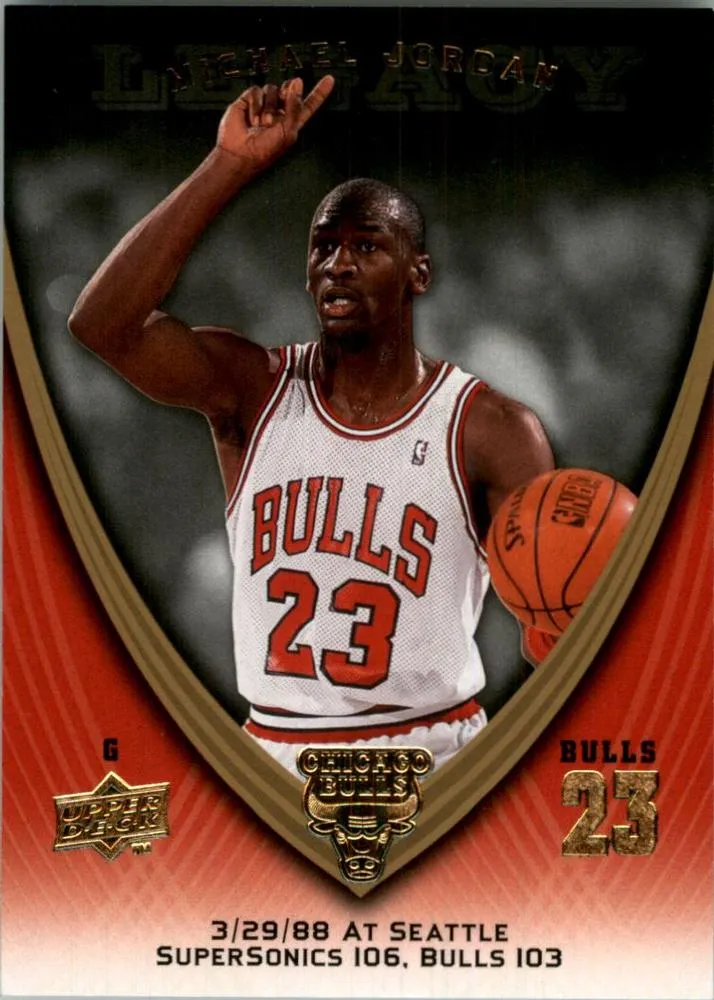 2008-09 Upper Deck Michael Jordan Legacy Collection Michael Jordan #251 card image