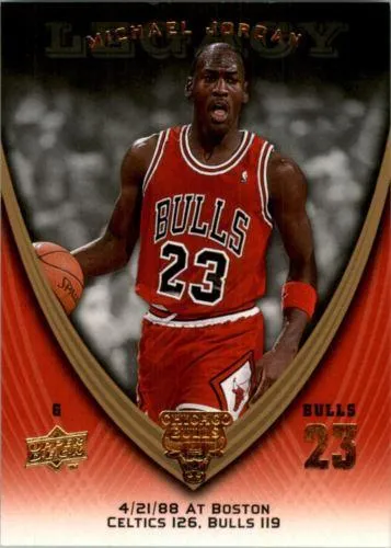 2008-09 Upper Deck Michael Jordan Legacy Collection Michael Jordan #262 card image