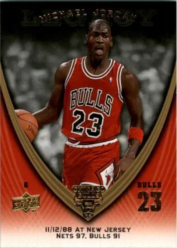2008-09 Upper Deck Michael Jordan Legacy Collection Michael Jordan #270 card image
