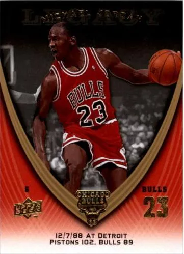 2008-09 Upper Deck Michael Jordan Legacy Collection Michael Jordan #281 card image