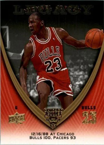 2008-09 Upper Deck Michael Jordan Legacy Collection Michael Jordan #285 card image