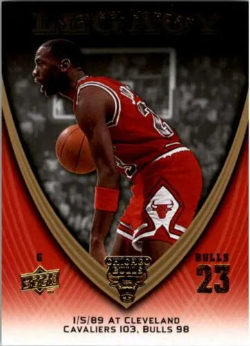 2008-09 Upper Deck Michael Jordan Legacy Collection Michael Jordan #293 card image