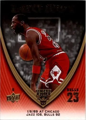 2008-09 Upper Deck Michael Jordan Legacy Collection Michael Jordan #294 card image