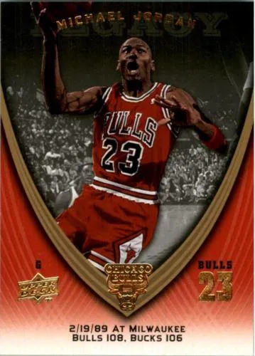 2008-09 Upper Deck Michael Jordan Legacy Collection Michael Jordan #313 card image