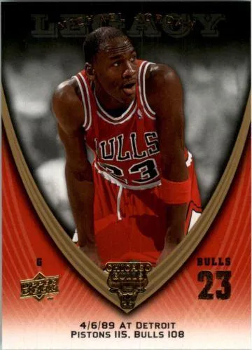 2008-09 Upper Deck Michael Jordan Legacy Collection Michael Jordan #336 card image