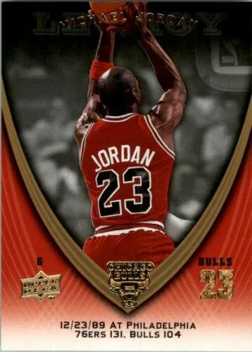 2008-09 Upper Deck Michael Jordan Legacy Collection Michael Jordan #370 card image