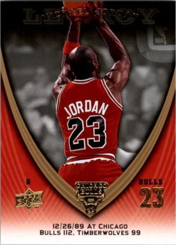 2008-09 Upper Deck Michael Jordan Legacy Collection Michael Jordan #371 card image