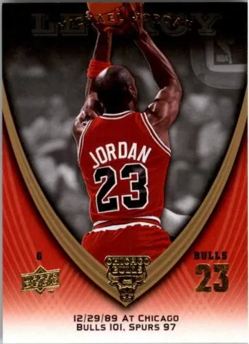 2008-09 Upper Deck Michael Jordan Legacy Collection Michael Jordan #372 card image
