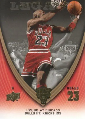 2008-09 Upper Deck Michael Jordan Legacy Collection Michael Jordan #384 card image