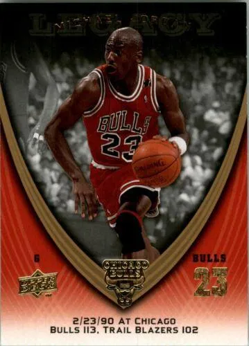 2008-09 Upper Deck Michael Jordan Legacy Collection Michael Jordan #398 card image