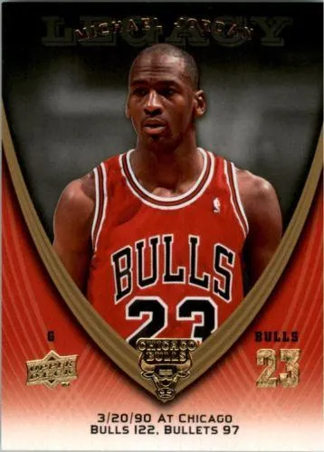 2008-09 Upper Deck Michael Jordan Legacy Collection Michael Jordan #409 card image