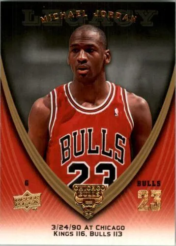 2008-09 Upper Deck Michael Jordan Legacy Collection Michael Jordan #412 card image