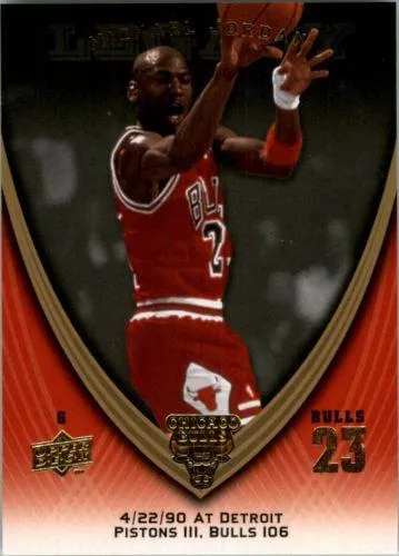 2008-09 Upper Deck Michael Jordan Legacy Collection Michael Jordan #427 card image