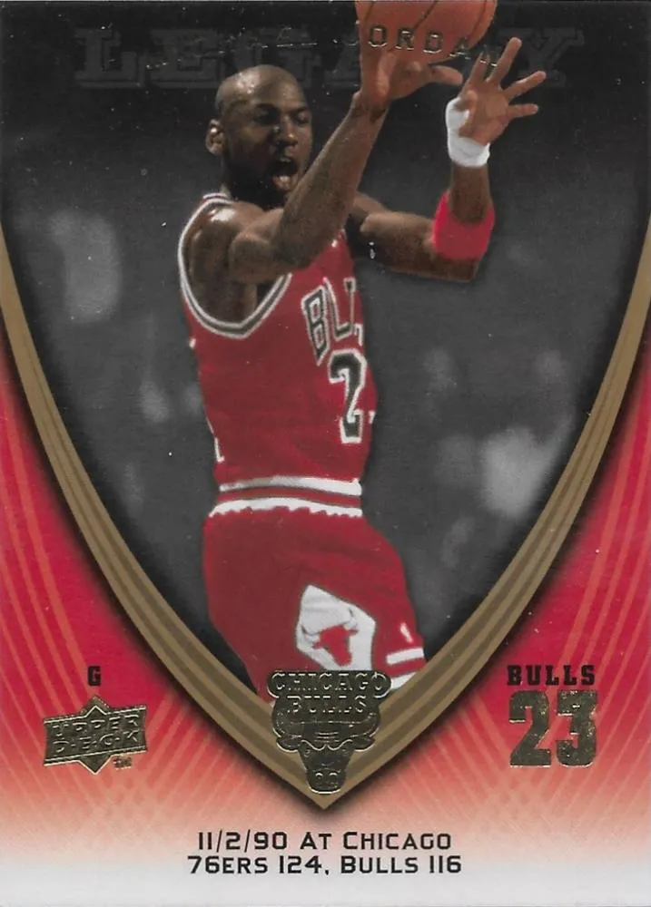 2008-09 Upper Deck Michael Jordan Legacy Collection Michael Jordan #428 card image