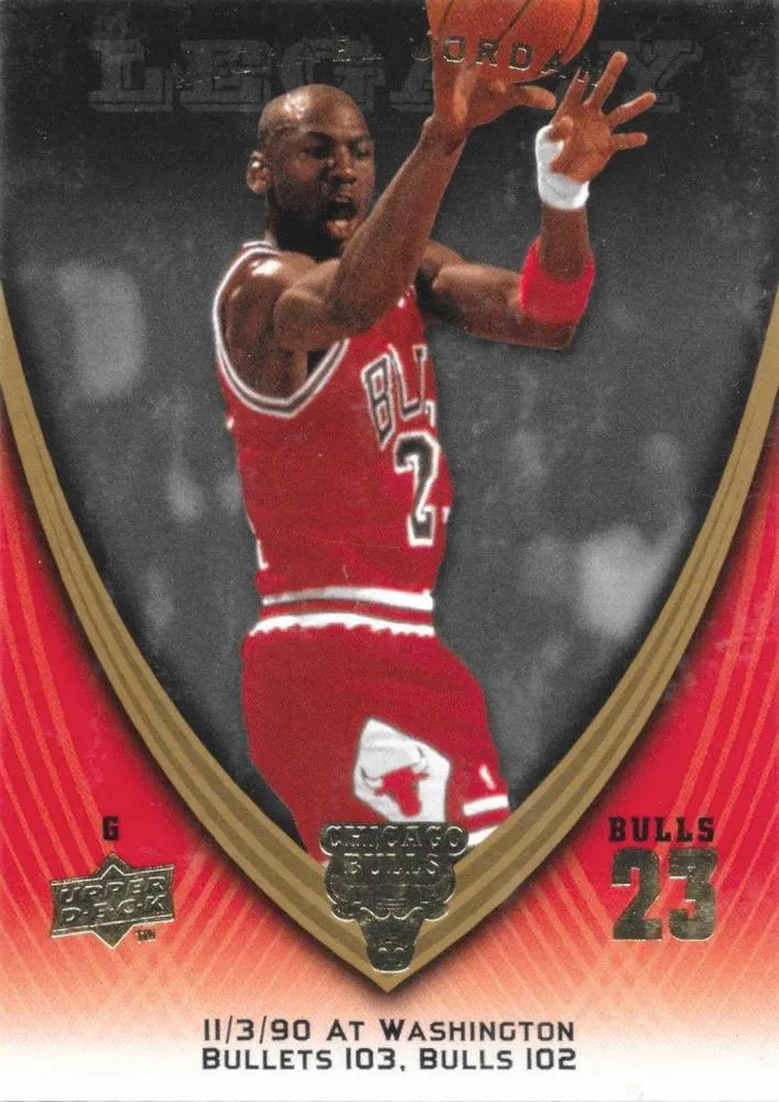 2008-09 Upper Deck Michael Jordan Legacy Collection Michael Jordan #429 card image