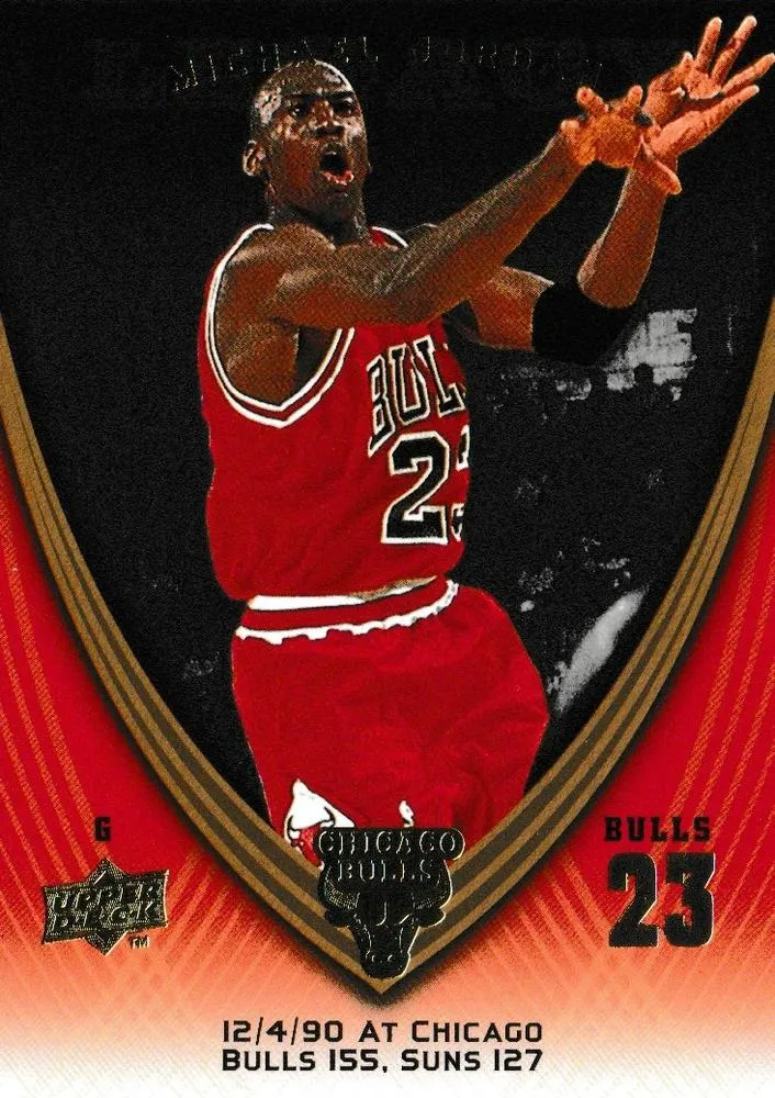 2008-09 Upper Deck Michael Jordan Legacy Collection Michael Jordan #444 card image