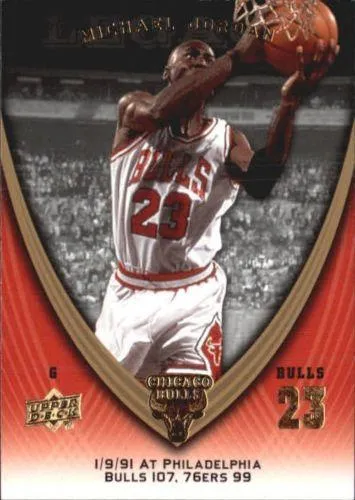 2008-09 Upper Deck Michael Jordan Legacy Collection Michael Jordan #460 card image