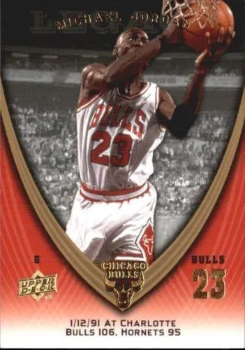 2008-09 Upper Deck Michael Jordan Legacy Collection Michael Jordan #462 card image