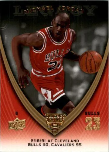 2008-09 Upper Deck Michael Jordan Legacy Collection Michael Jordan #477 card image