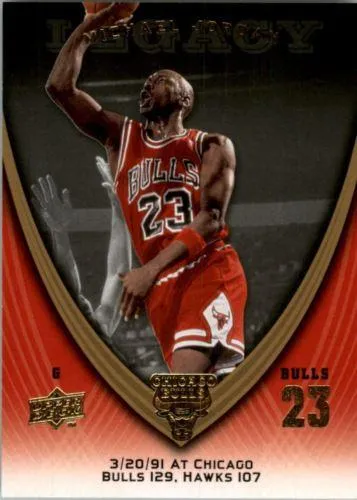 2008-09 Upper Deck Michael Jordan Legacy Collection Michael Jordan #492 card image