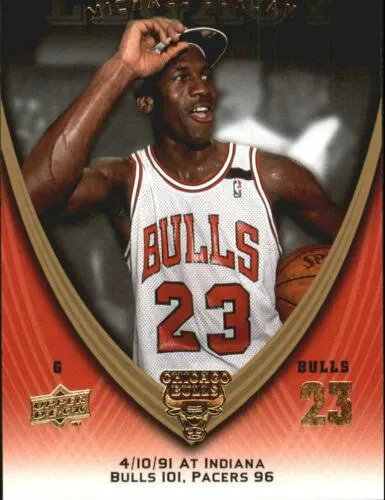 2008-09 Upper Deck Michael Jordan Legacy Collection Michael Jordan #504 card image