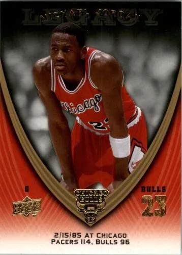 2008-09 Upper Deck Michael Jordan Legacy Collection Michael Jordan #51 card image