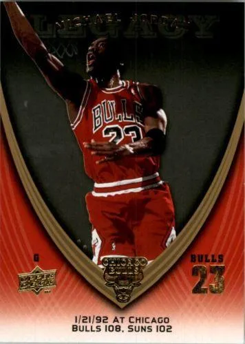 2008-09 Upper Deck Michael Jordan Legacy Collection Michael Jordan #548 card image