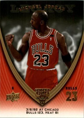 2008-09 Upper Deck Michael Jordan Legacy Collection Michael Jordan #570 card image
