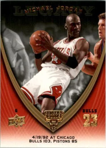 2008-09 Upper Deck Michael Jordan Legacy Collection Michael Jordan #589 card image