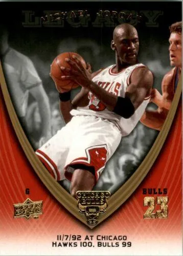 2008-09 Upper Deck Michael Jordan Legacy Collection Michael Jordan #591 card image