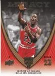 2008-09 Upper Deck Michael Jordan Legacy Collection Michael Jordan #608 card image